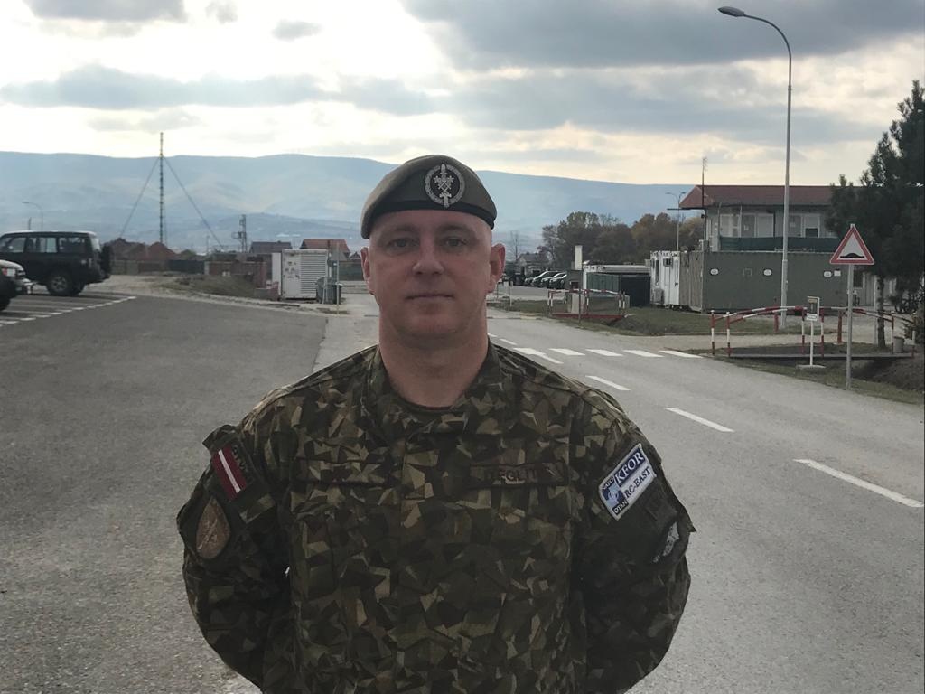Didzis Eglītis. Latvijas armijas militārā misija Kosovā.