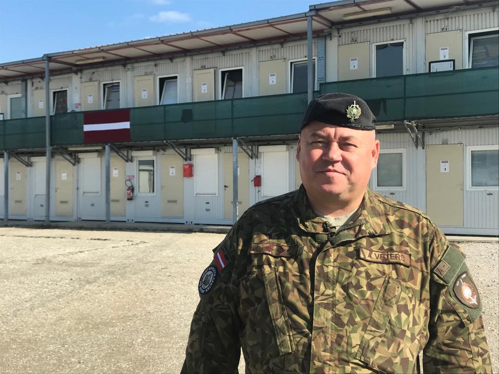 Armands Veters. Latvijas armijas militārā misija Kosovā.