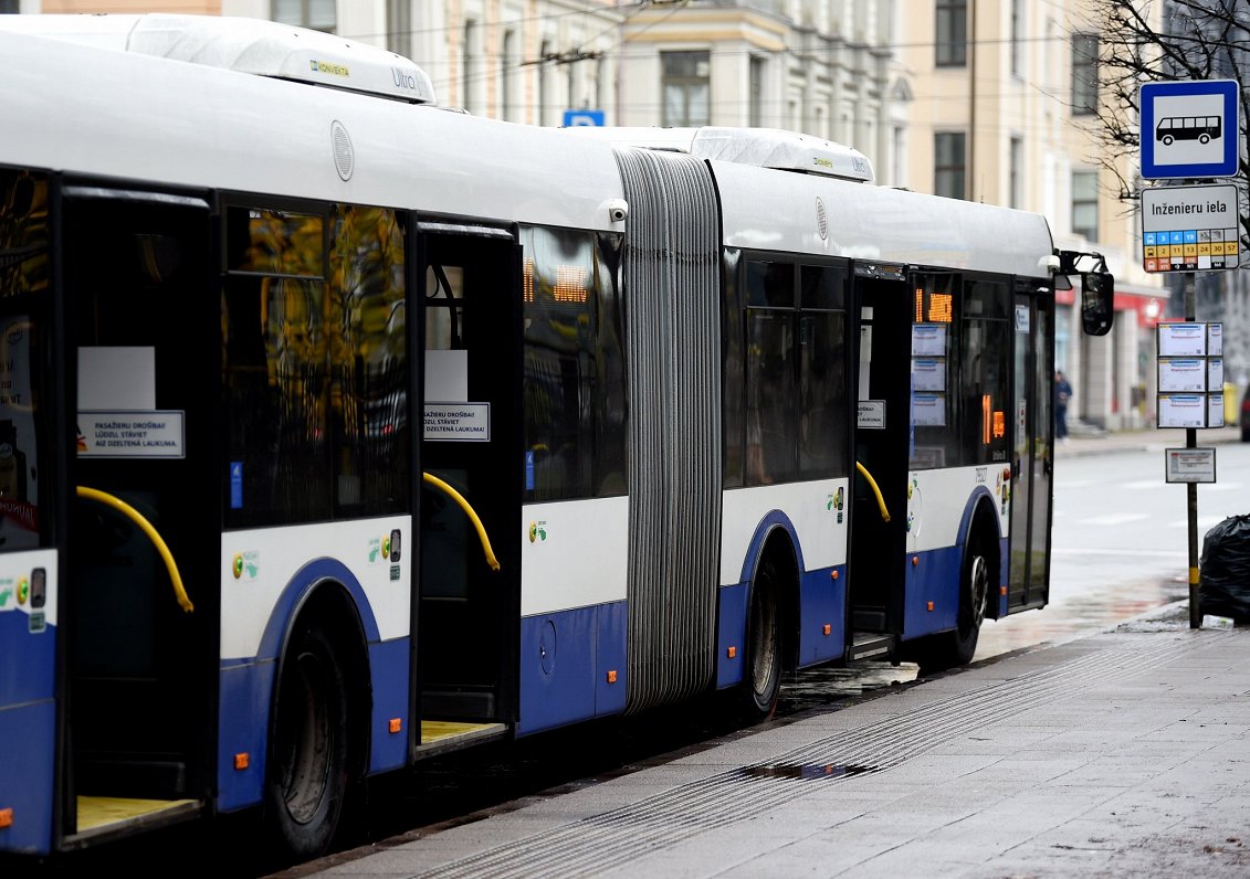 Общественный транспорт в Риге. Иллюстративное фото