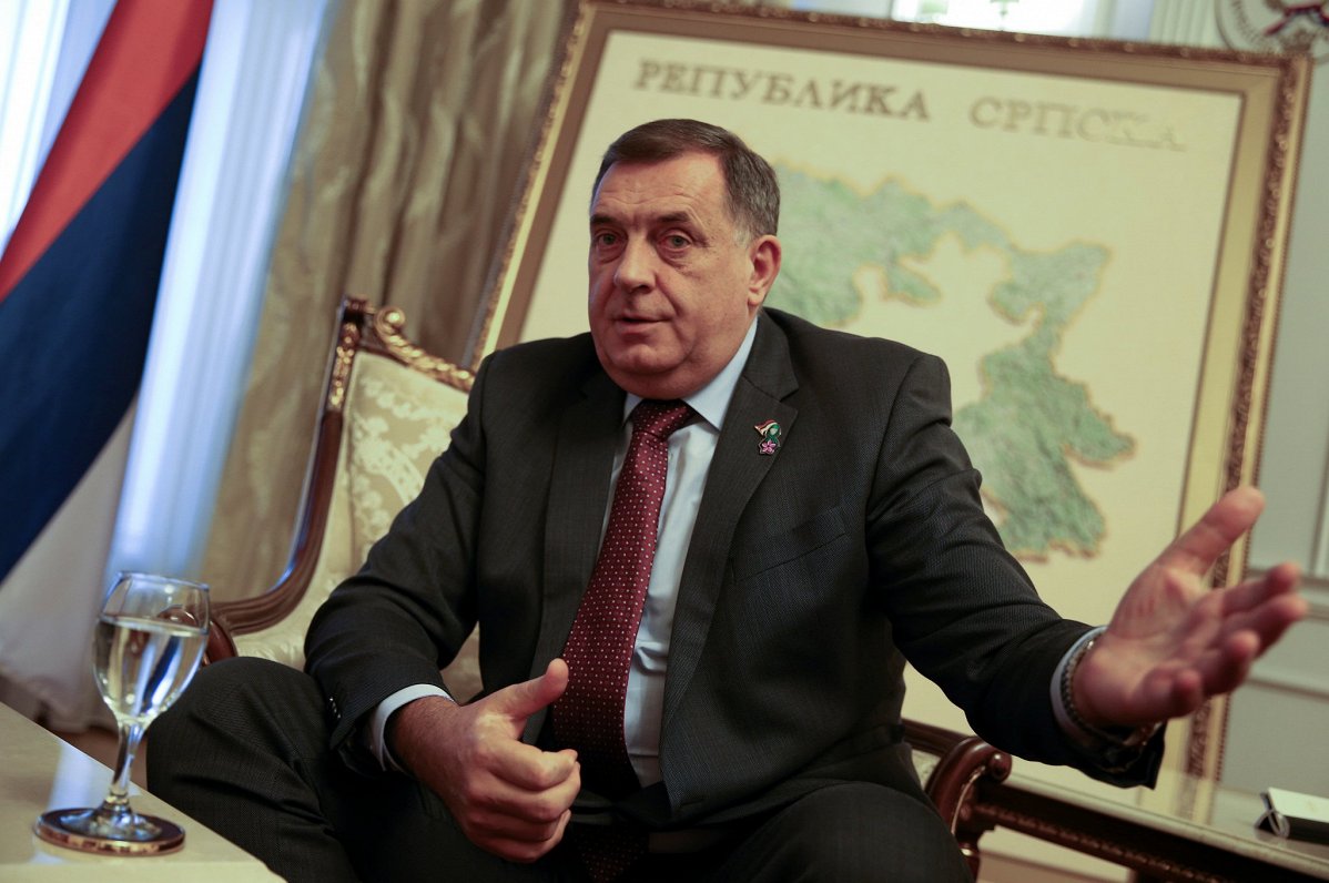 Bosnijas serbu līderis Milorads Dodiks