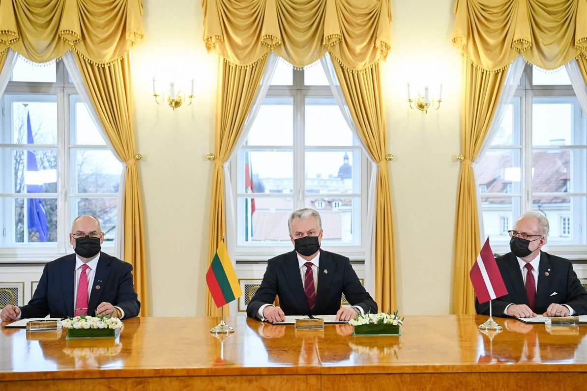 Baltic Presidents meet in Vilnius, November 2021