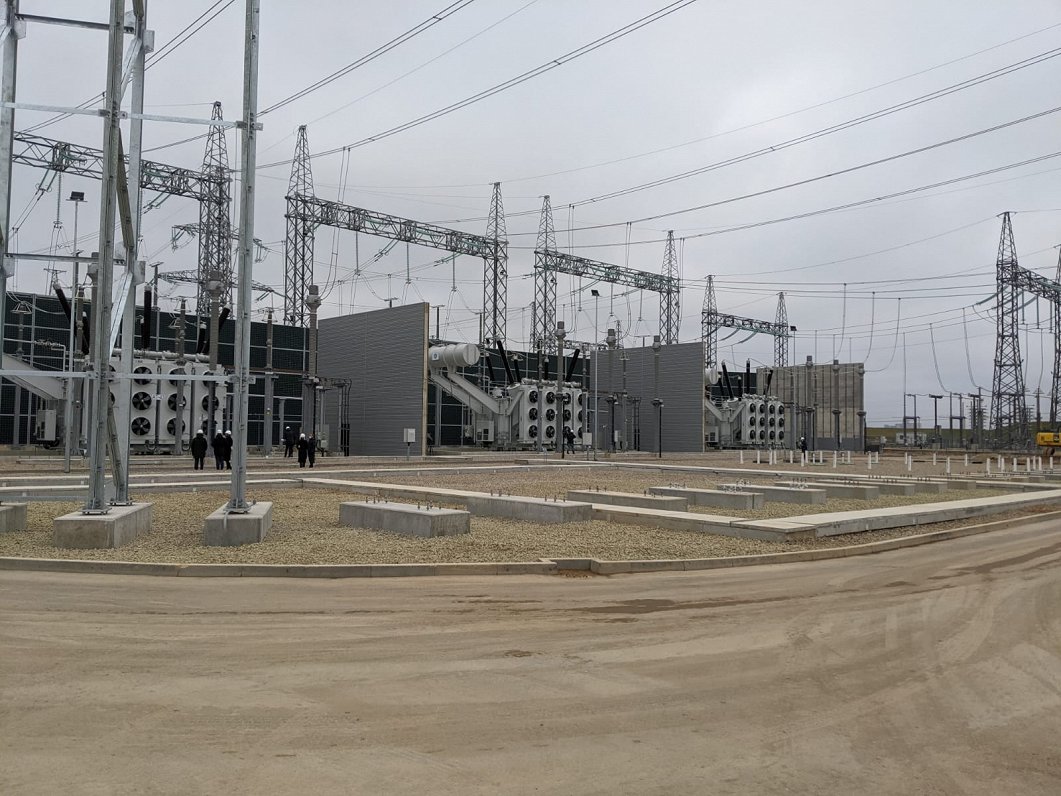 Lietuvas–Polijas elektrības starpsavienojums 60 km uz dienvidiem no Kauņa