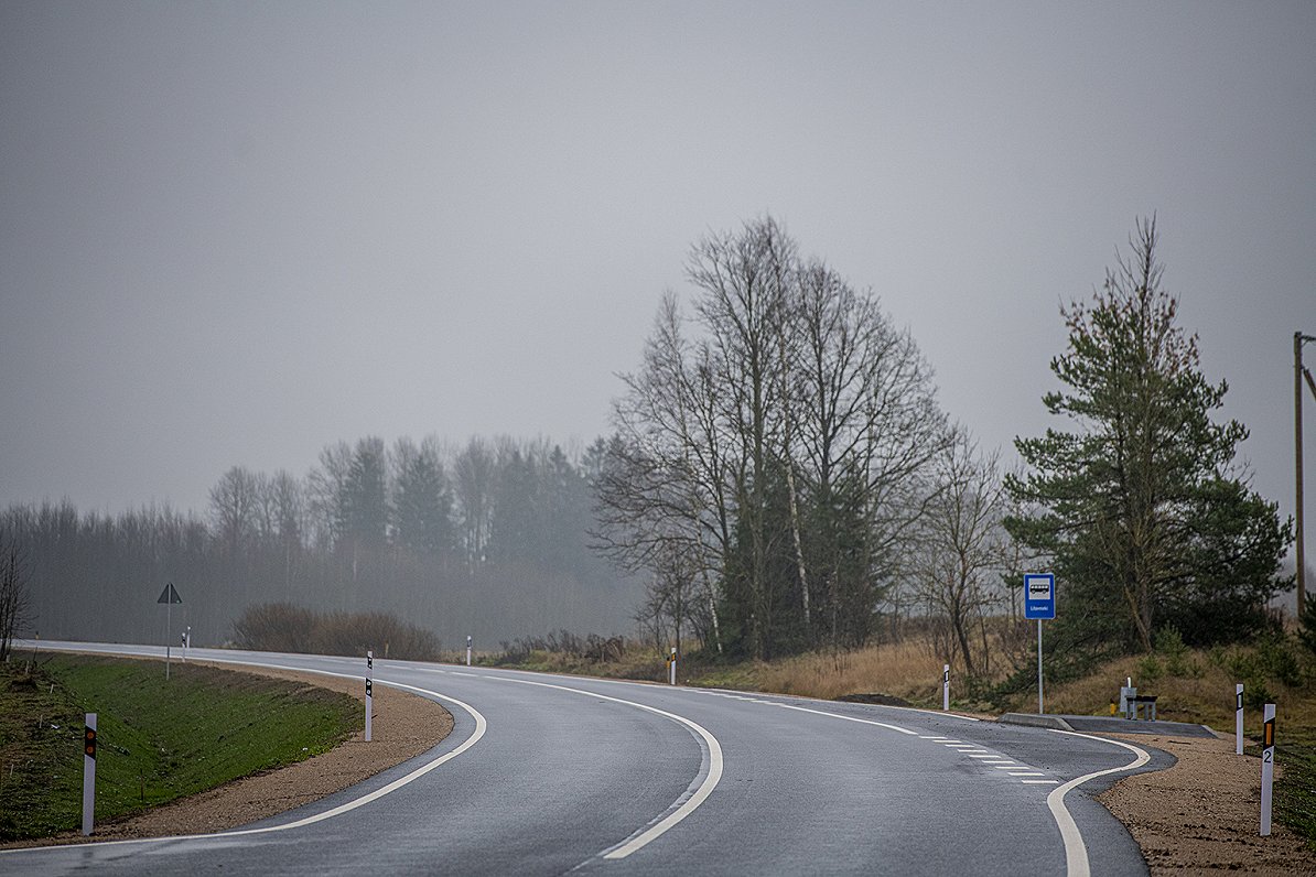 Valsts autoceļš Jēkabpils–Rēzekne–Ludza–Krievijas robeža (Terehova) (A12) pēc rekonstrukcijas.