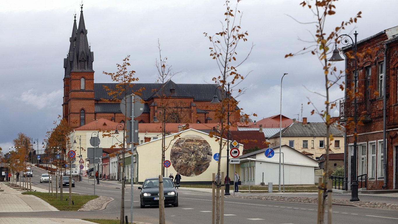 Rēzeknes pilsētas centrs.
