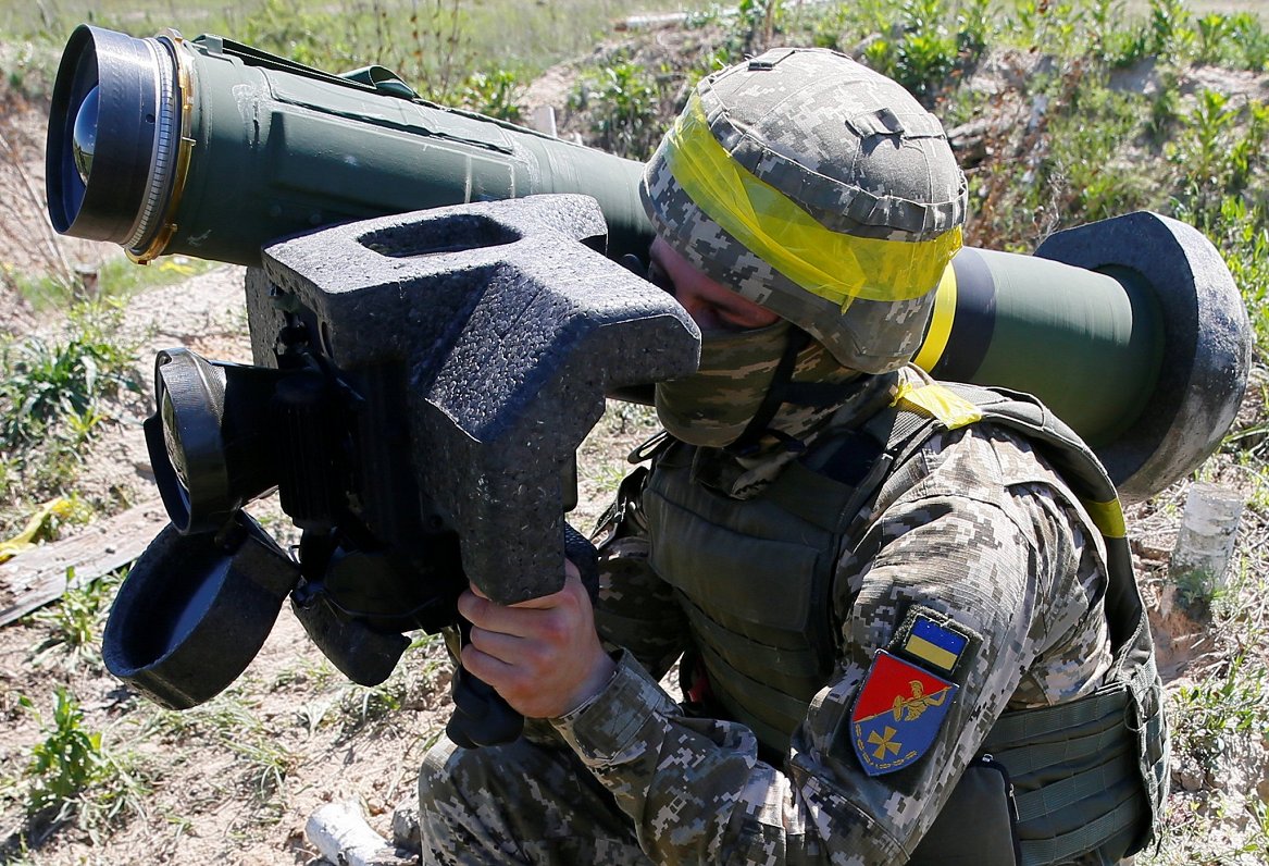 Ukraina no sabiedrotajiem vēlas saņemt &quot;Javelin&quot; prettanku raķetes