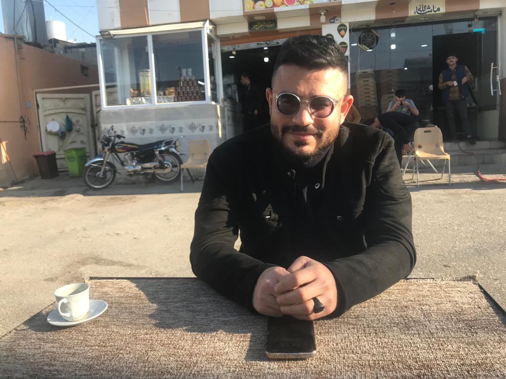 Irākas kurdu žurnālists Rebins Sirvans, kurš bija Baltkrievijā