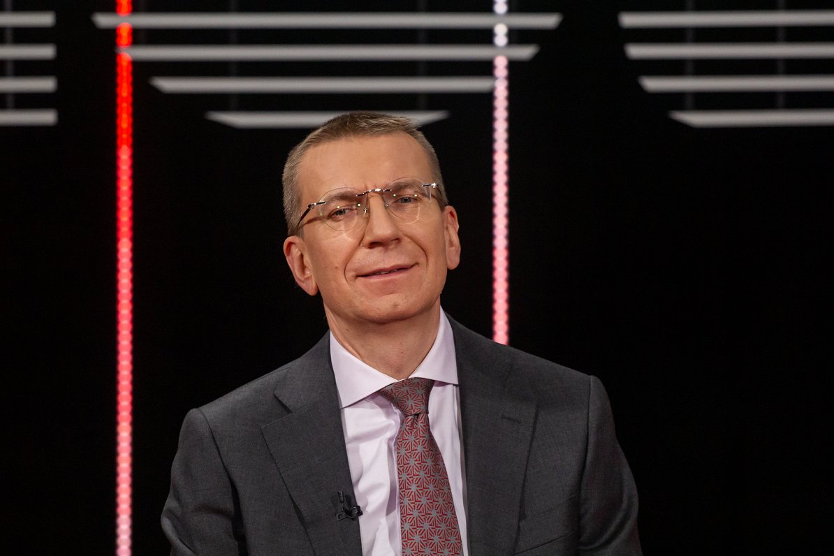 Эдгар Ринкевич в передаче LTV «Что происходит в Латвии?»