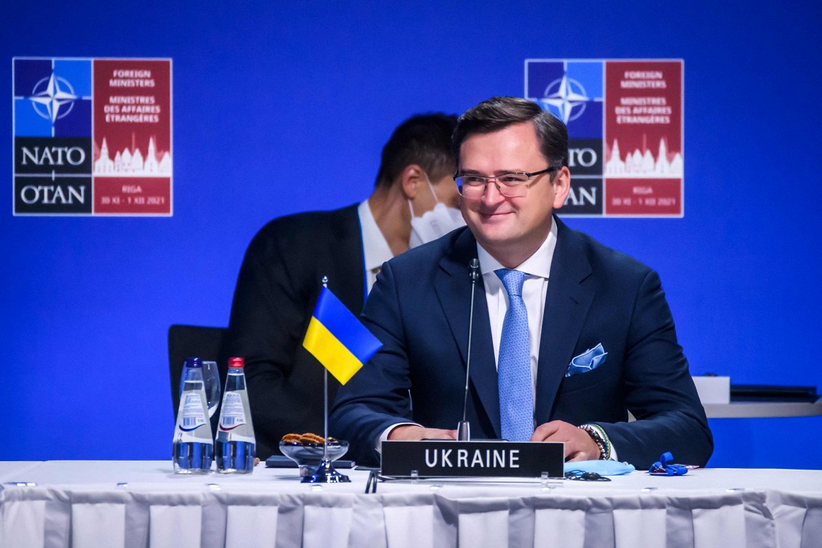 Ukrainas ārlietu ministrs Dmitro Kuļeba uzaicināts piedalīties NATO ārlietu ministru sanāksmē Rīgā