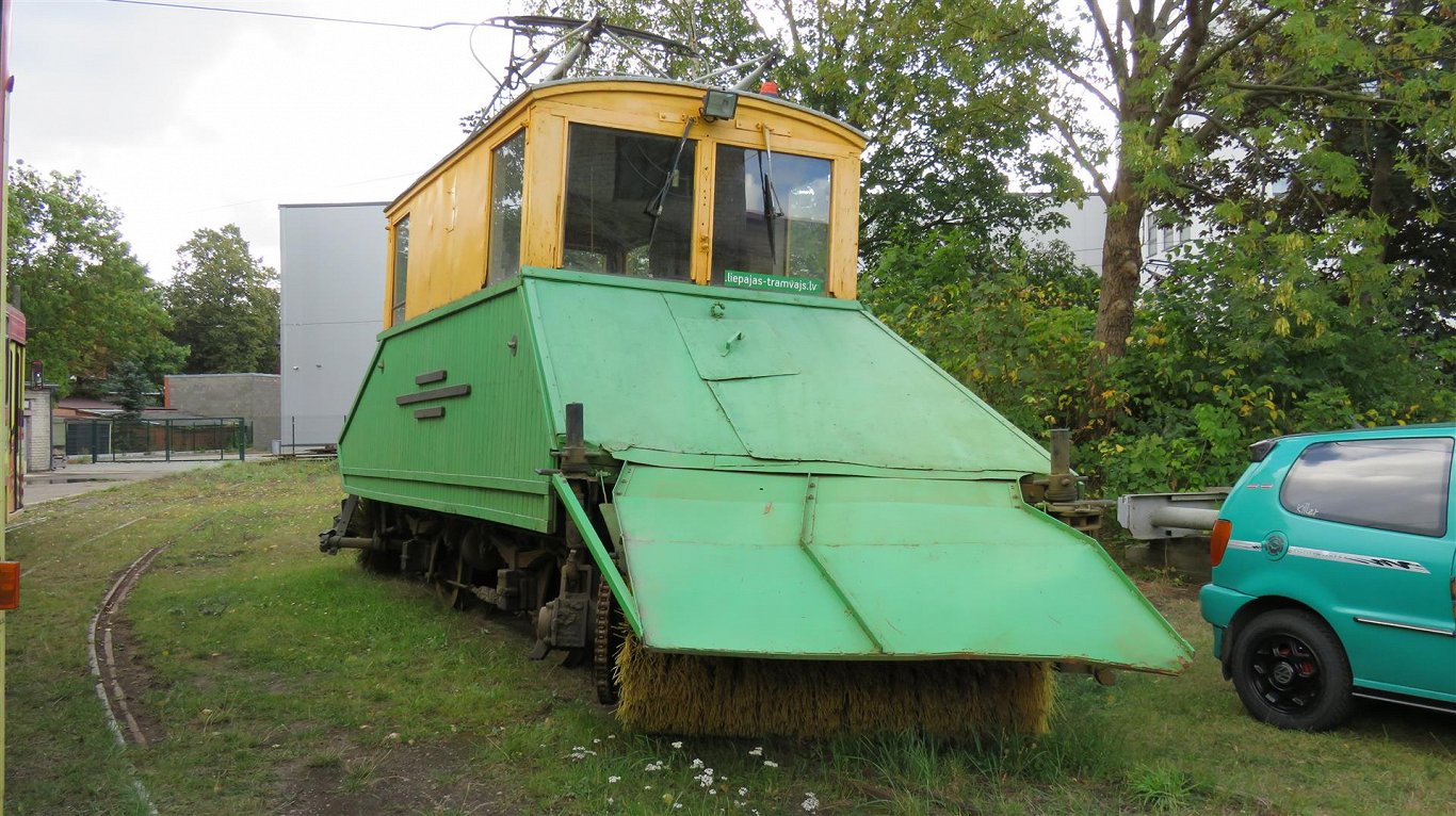 «Снегурочка» — один из старейших вагонов Лиепайского трамвайного парка