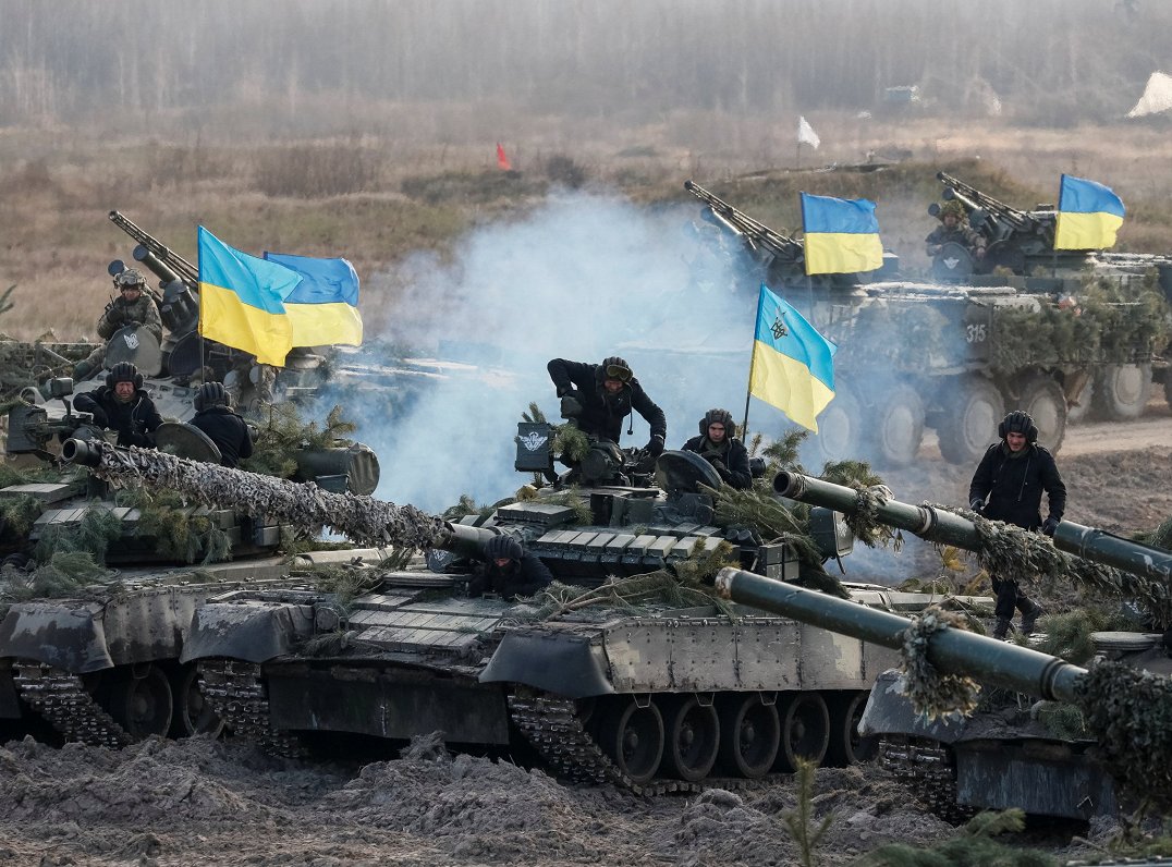 Учения армии Украины в Житомирской области