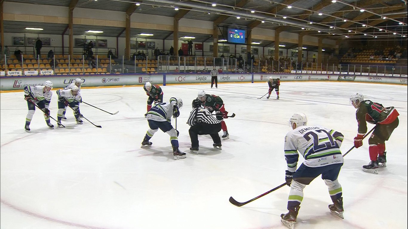 Hockeyspillere «Mogo / LSPA» i «bulls» vinner i Liepaja, tar førsteplassen i Super League.  Høydepunkter / Artikkel