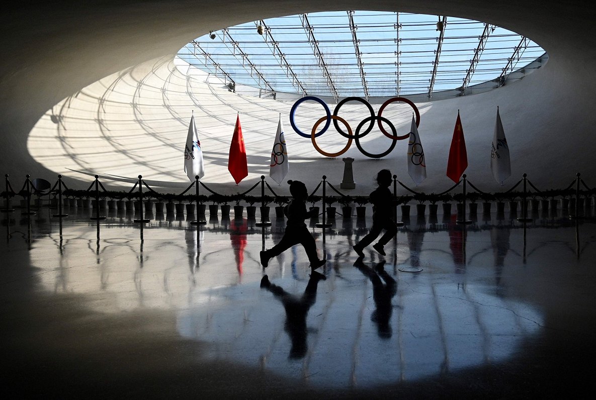 Pekinas Olimpiskā torņa interjers