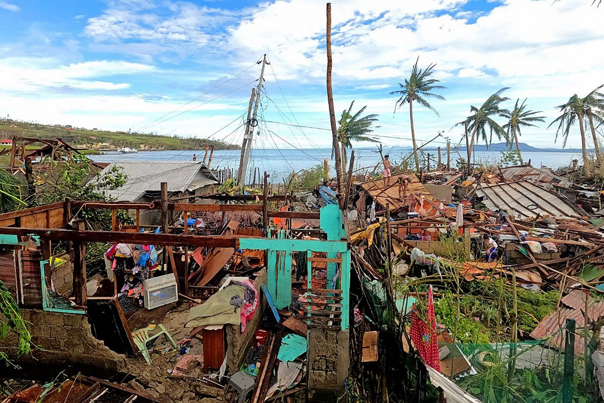 Taifūna postījumi Filipīnās. 2021.gada 17.decembris