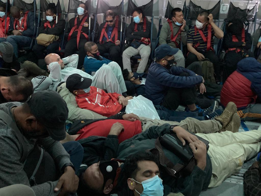 Lidmašīnā evakuācijas reisā no Kabulas