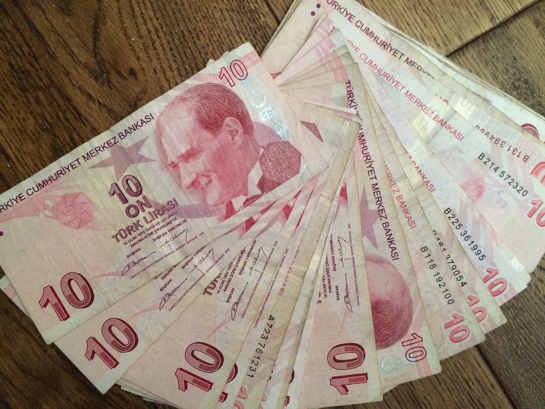 Turcijas liru banknotes