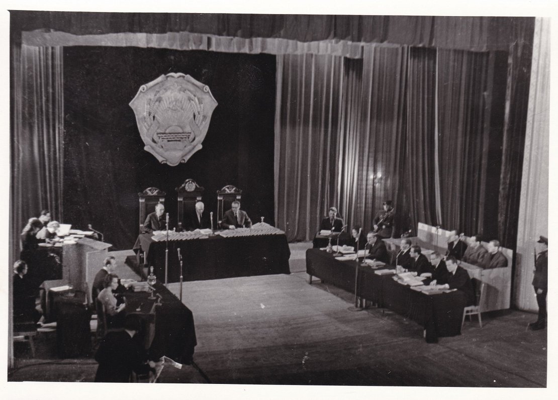 “Audriņu prāvas” tiesas process VEF Kultūras pilī Rīgā, 1965. gada oktobris