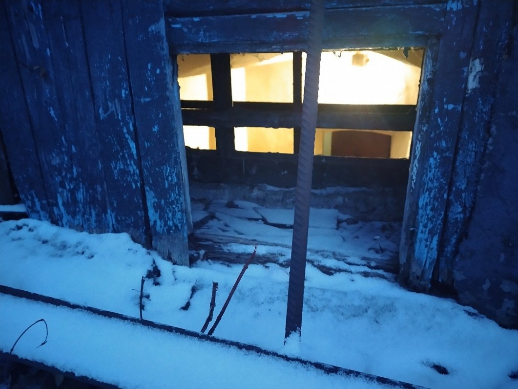 Bijušās milicijas ēkas pagrabs - ieslodzījuma vieta Družkivkā
