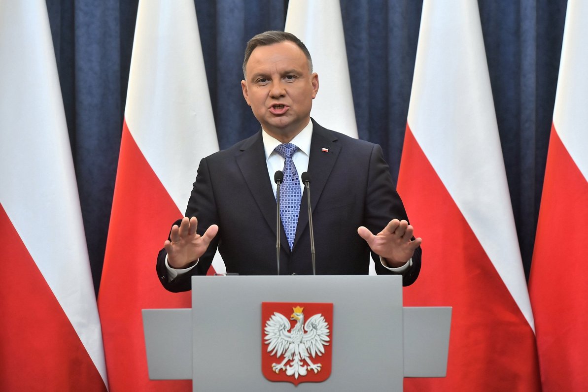 Polijas prezidents Andžejs Duda
