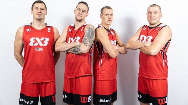 «Rīga» 3x3 basketbolisti Saūda Arābijā trešo reizi sezonā uzvar Pasaules tūres posmā