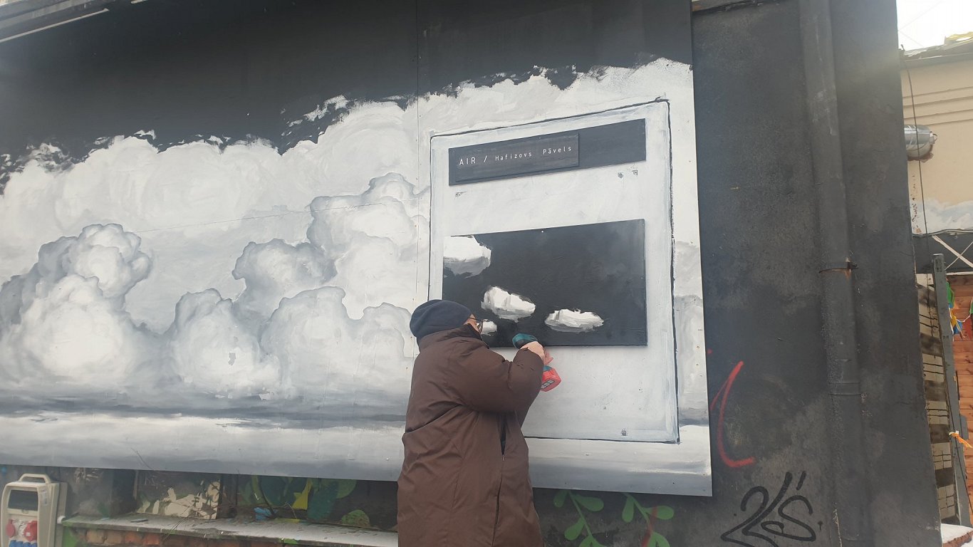 Pāvela Hafizova darbi Tallinas ielas kvartālā