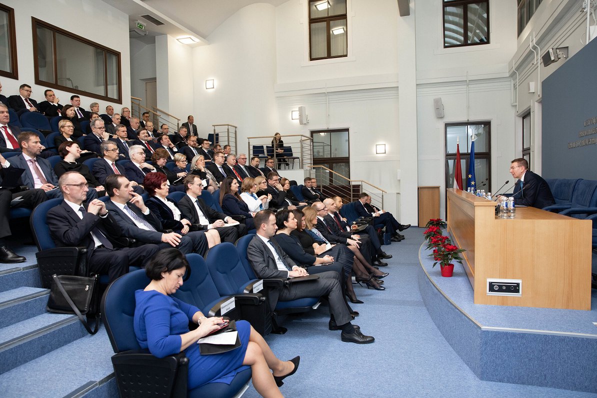 Latvian ambassadors assemble in 2019