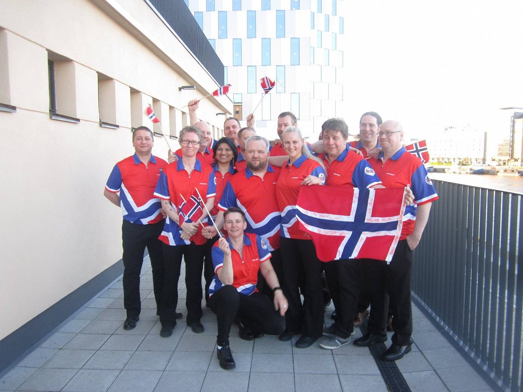 Norvēģu nacionālās izlases sastāvā Ziemeļu kausa izcīņā 2018. gadā.