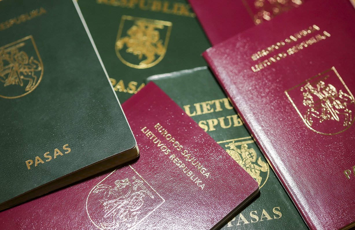 Lietuvas republikas pases.