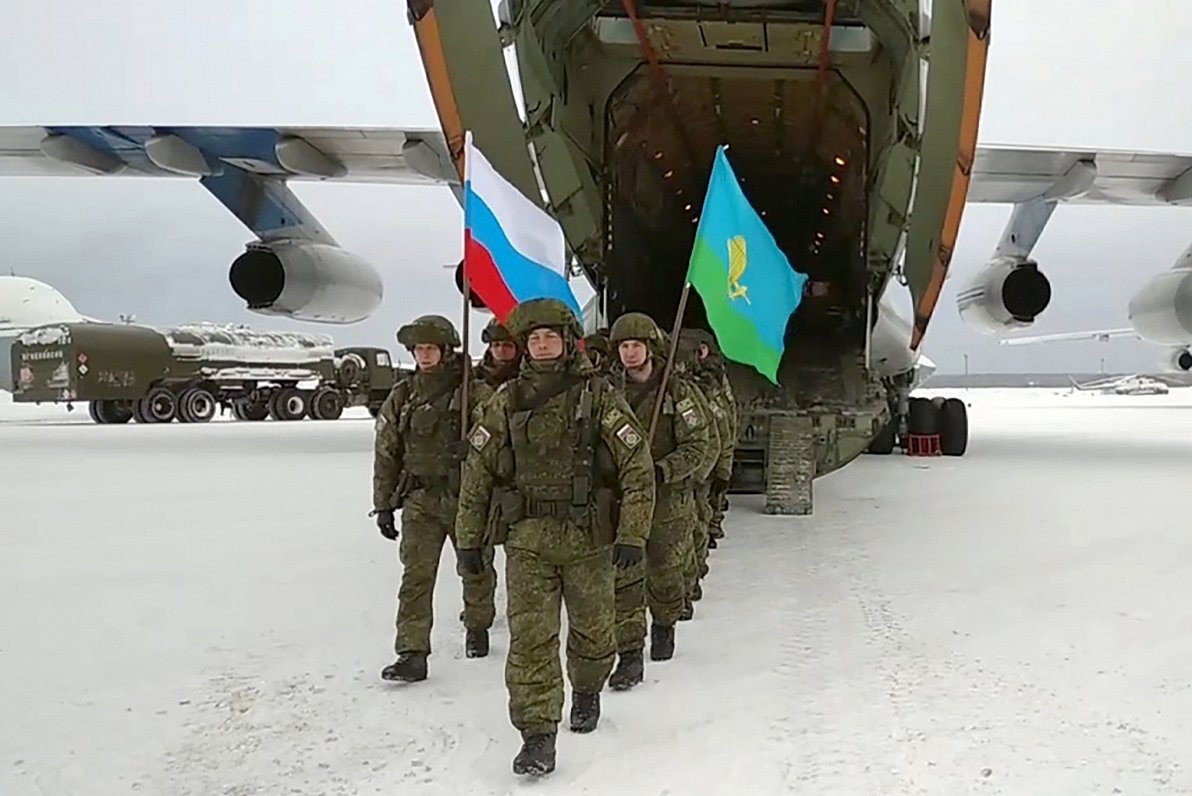 Krievija ir pabeigusi savu &quot;miera spēku&quot; vienību izvešanu no Kazahstānas