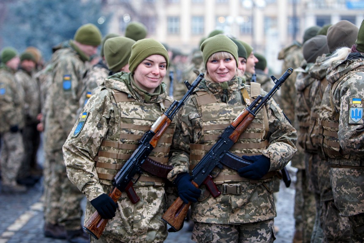 Ukrainas bruņoto spēku kareives