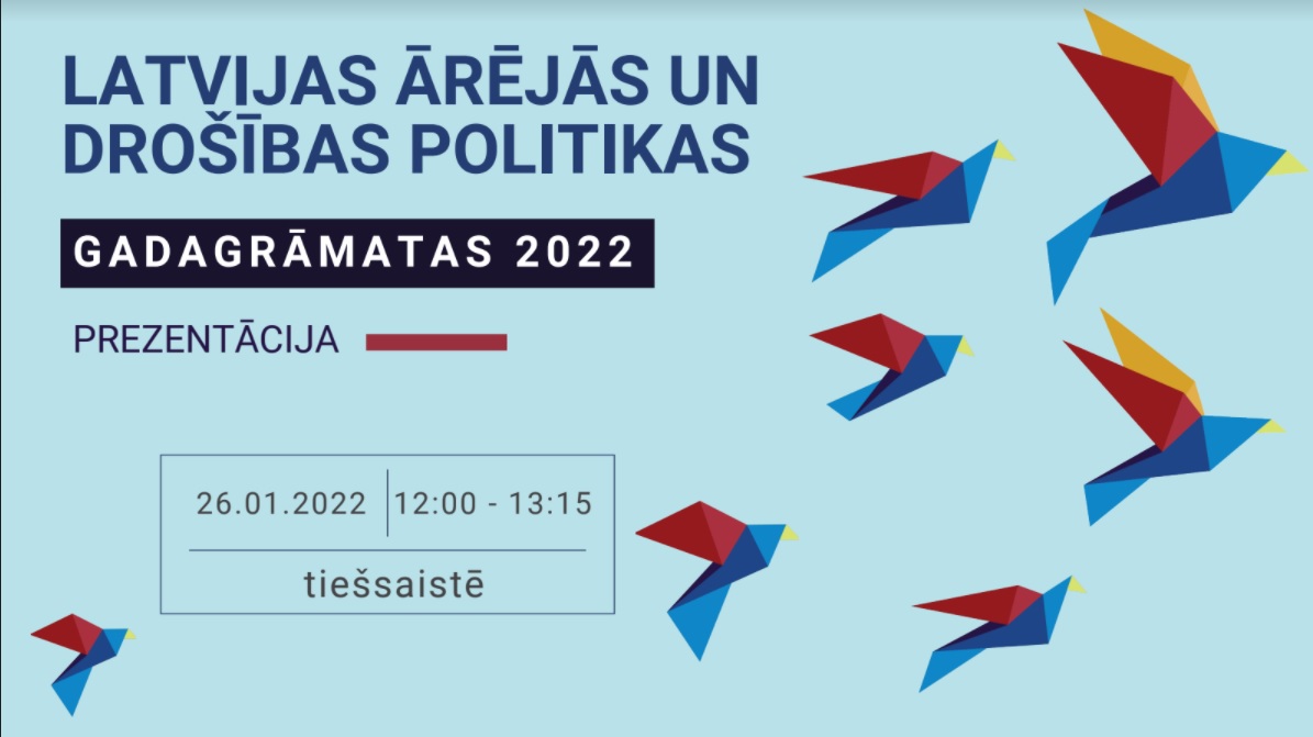 Latvian foreign policy yearbook launch event 2022