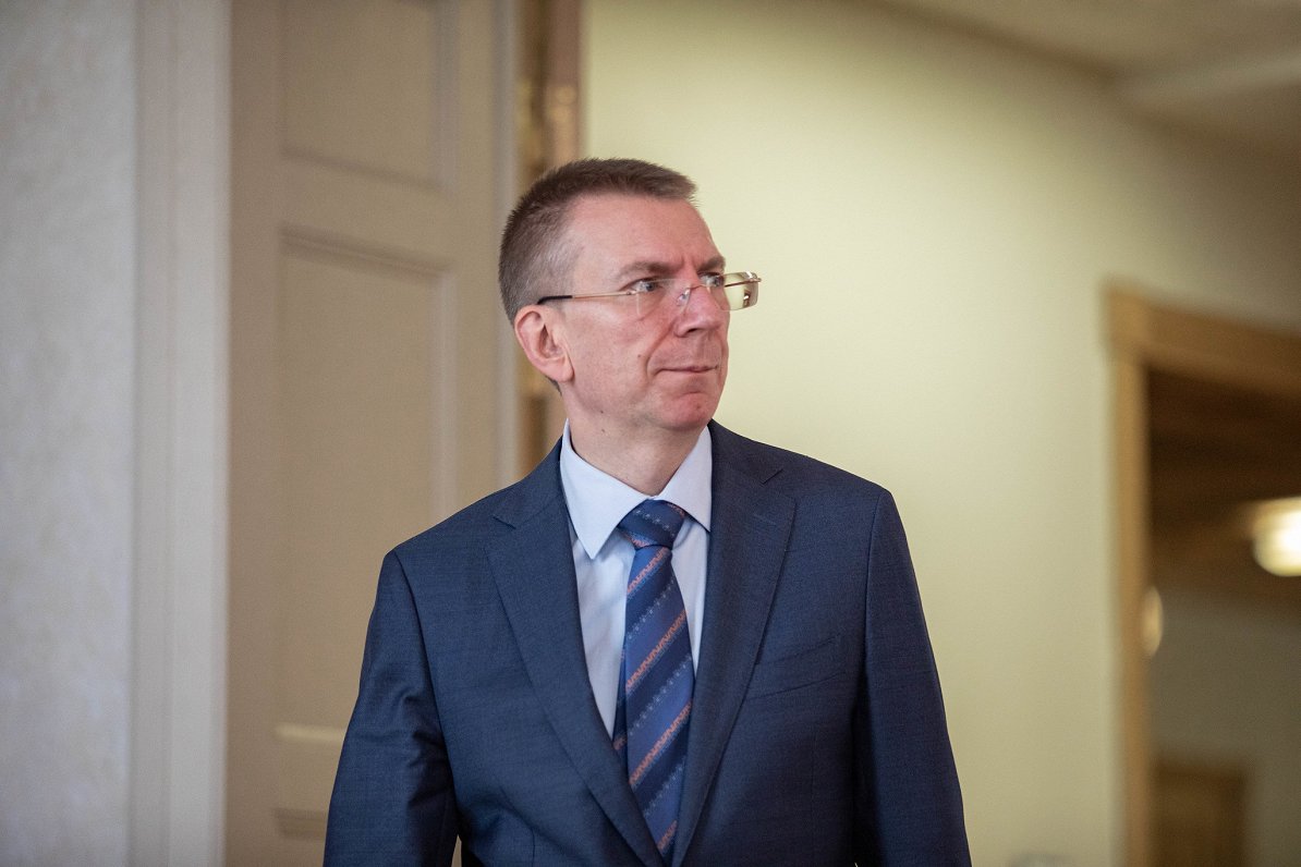 Министр иностранных дел Латвии Эдгар Ринкевич
