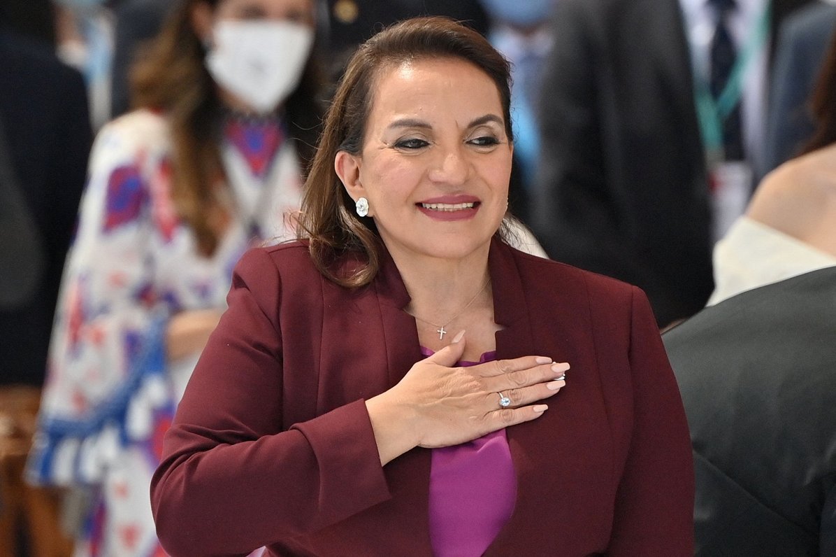 Hondurasas prezidente Ksiomara Kastro