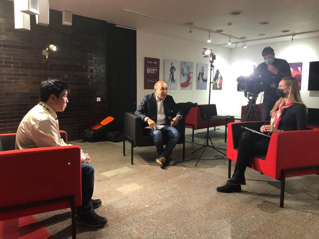 LTV intervija ar Dondupu Vangčenu