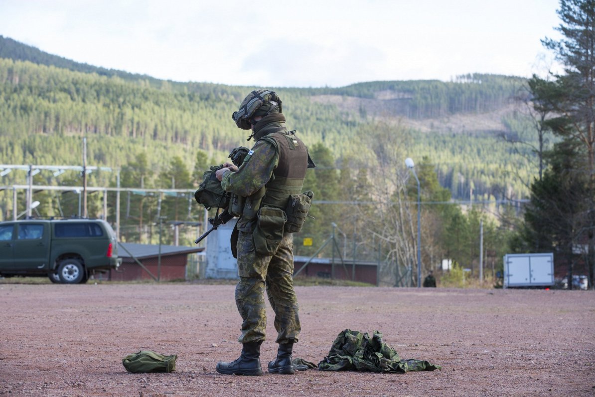 Somijas armijas karavīrs