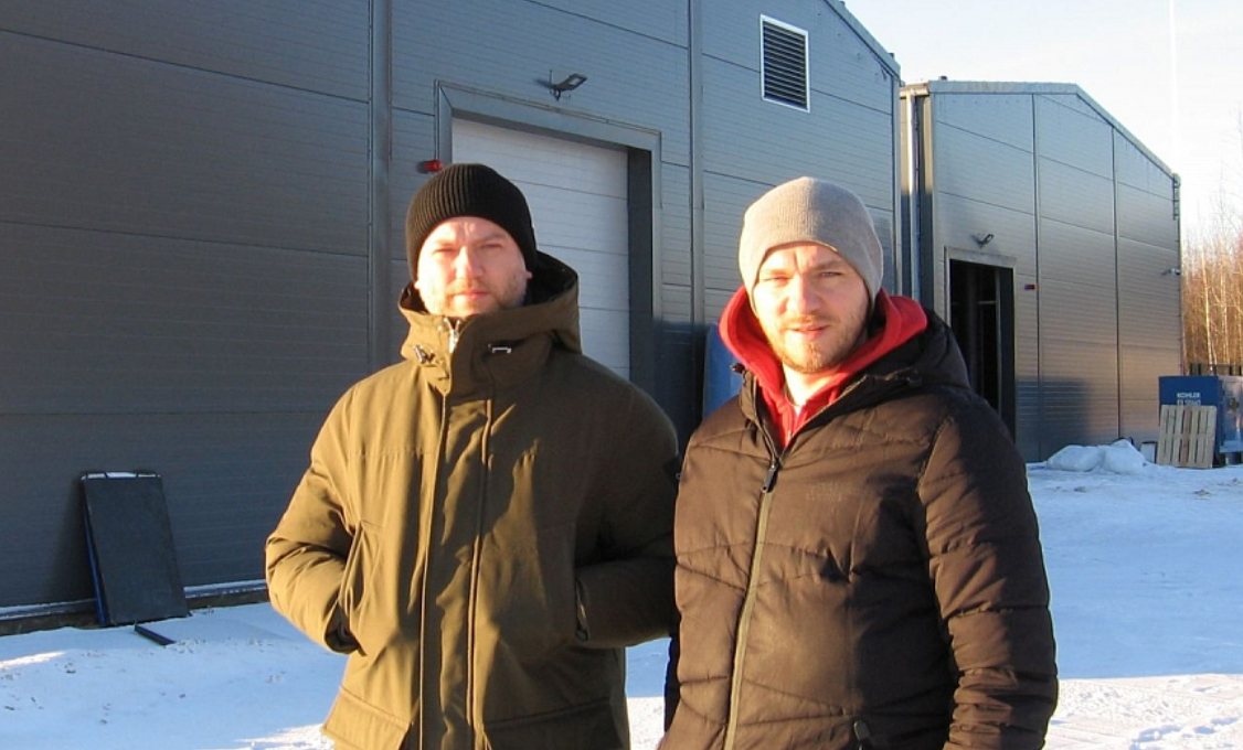 Brāļi Lauris un Helmuts Apši Ropažu novadā audzē arktiskās palijas