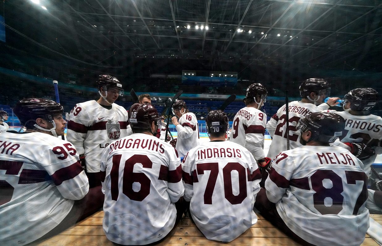 Сборная Латвии по хоккею на Олимпиаде в Пекине