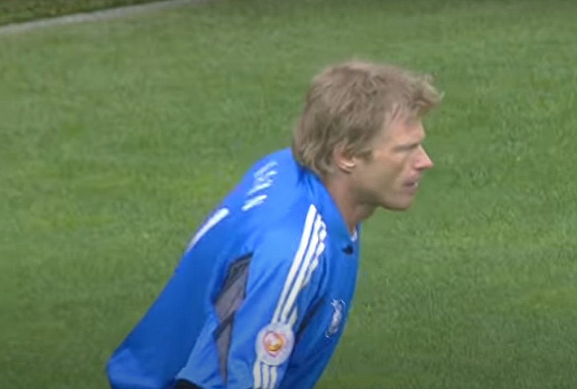 German goalkeeper Oliver Kahn in 2004