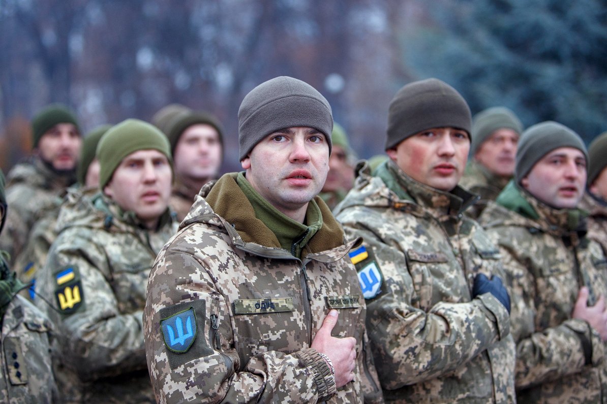 Ukrainas bruņoto spēku karavīri