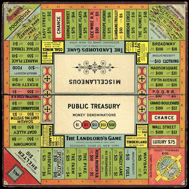 “Pārvaldnieka spēles” 1906. gada izdevums.