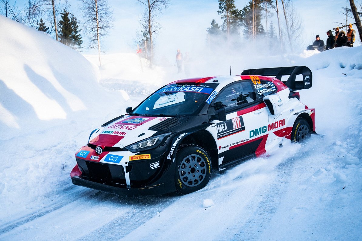 Kalle Rovanpera 2022. gada Zviedrija WRC posmā.