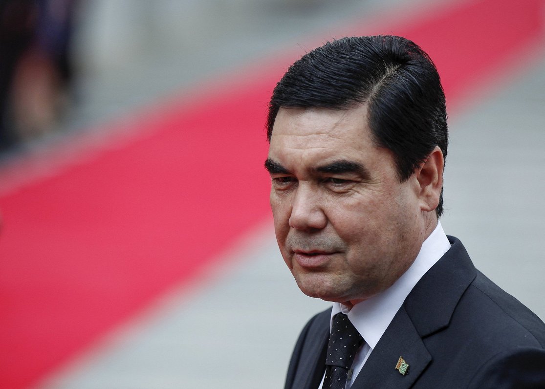 Pašreizējais Turkmenistānas prezidents Gurbanguli Berdimuhamedovs