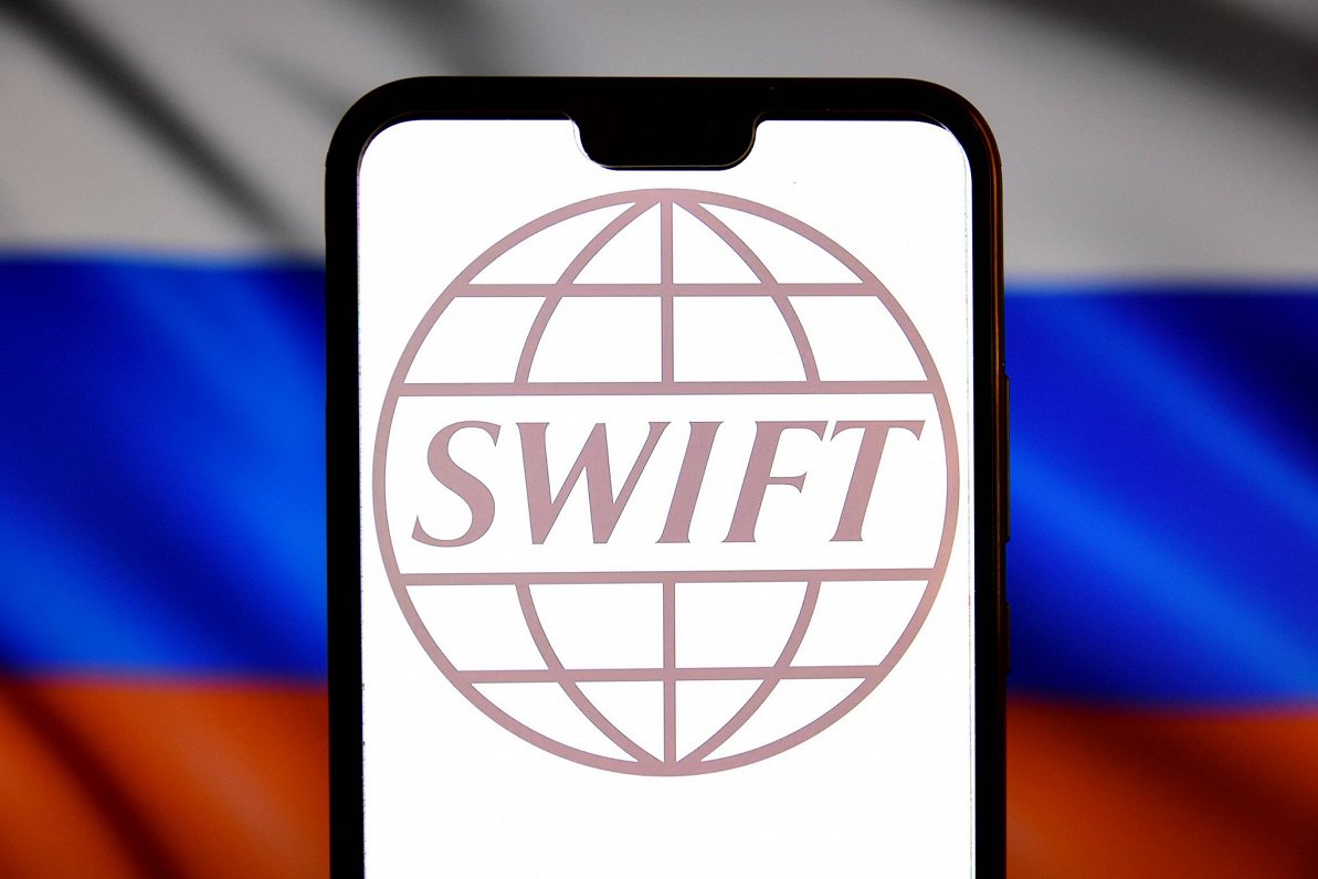 &quot;SWIFT&quot; sistēma Krievijā.