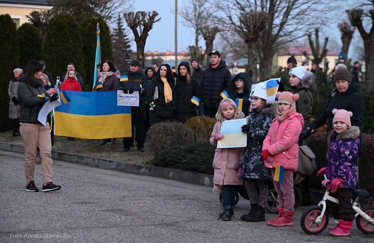 Skrunda palīdz sadraudzības pilsētai Ukrainas rietumos