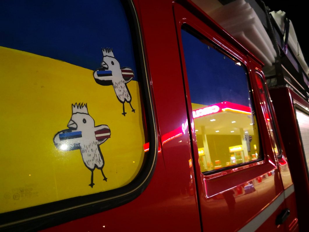Valkas novads Ukrainai ziedo ugunsdzēsības auto