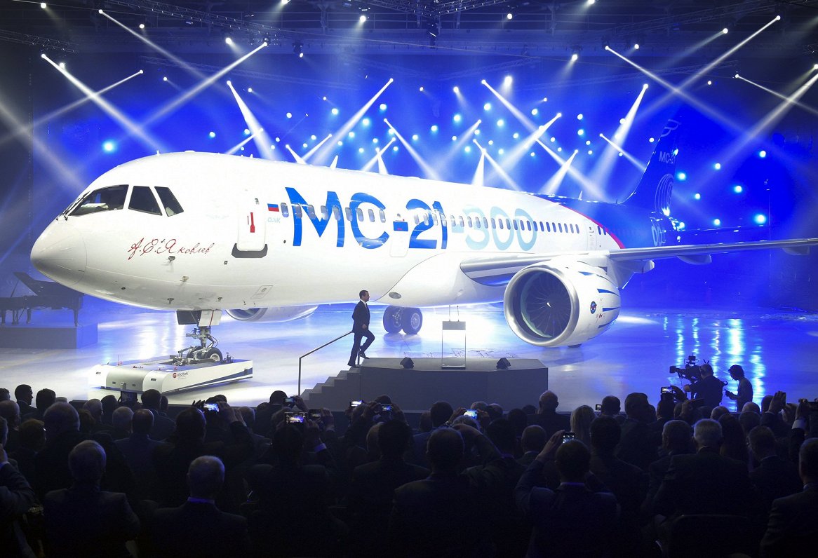 &quot;MC-21&quot; lidmašīnas prezentācija 2016. gadā