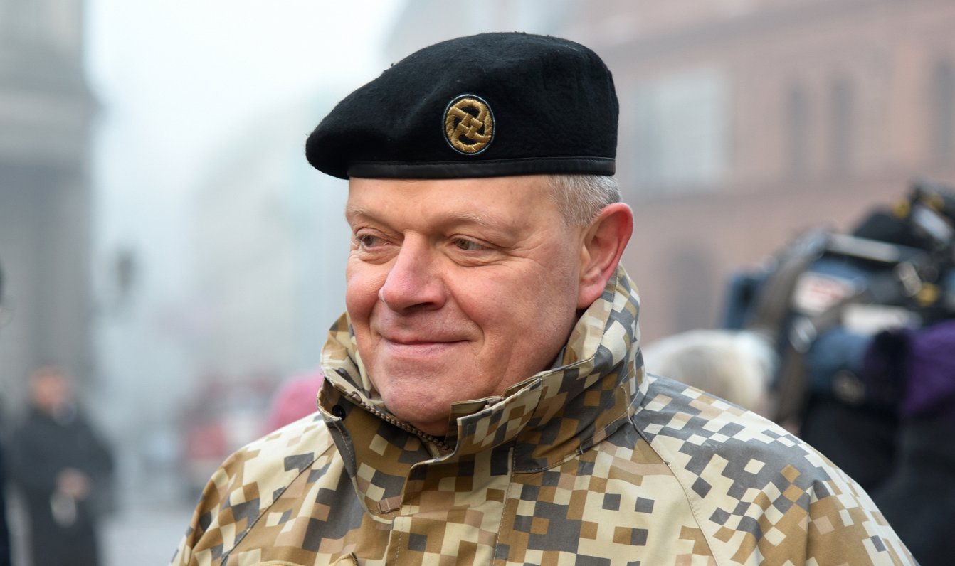 Экс-командир Национальных вооруженных сил Латвии Раймонд Граубе