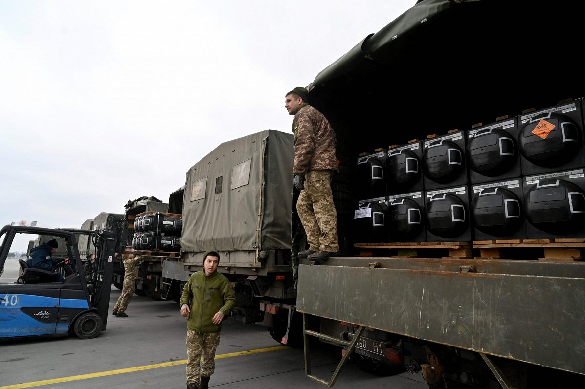 &quot;Javelin&quot; prettanku ieroču krava Ukrainā