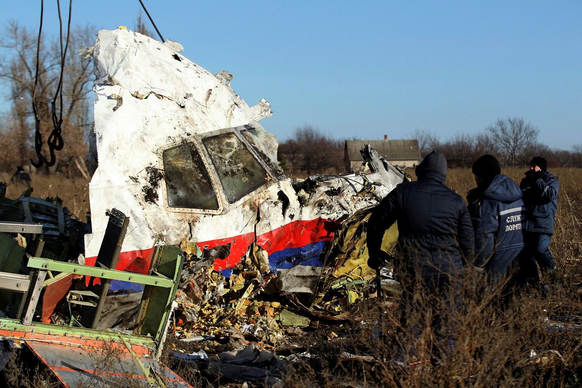 &quot;Malaysia Airlines&quot; reisa MH17 katastrofas vieta. 2014. gada novembris.