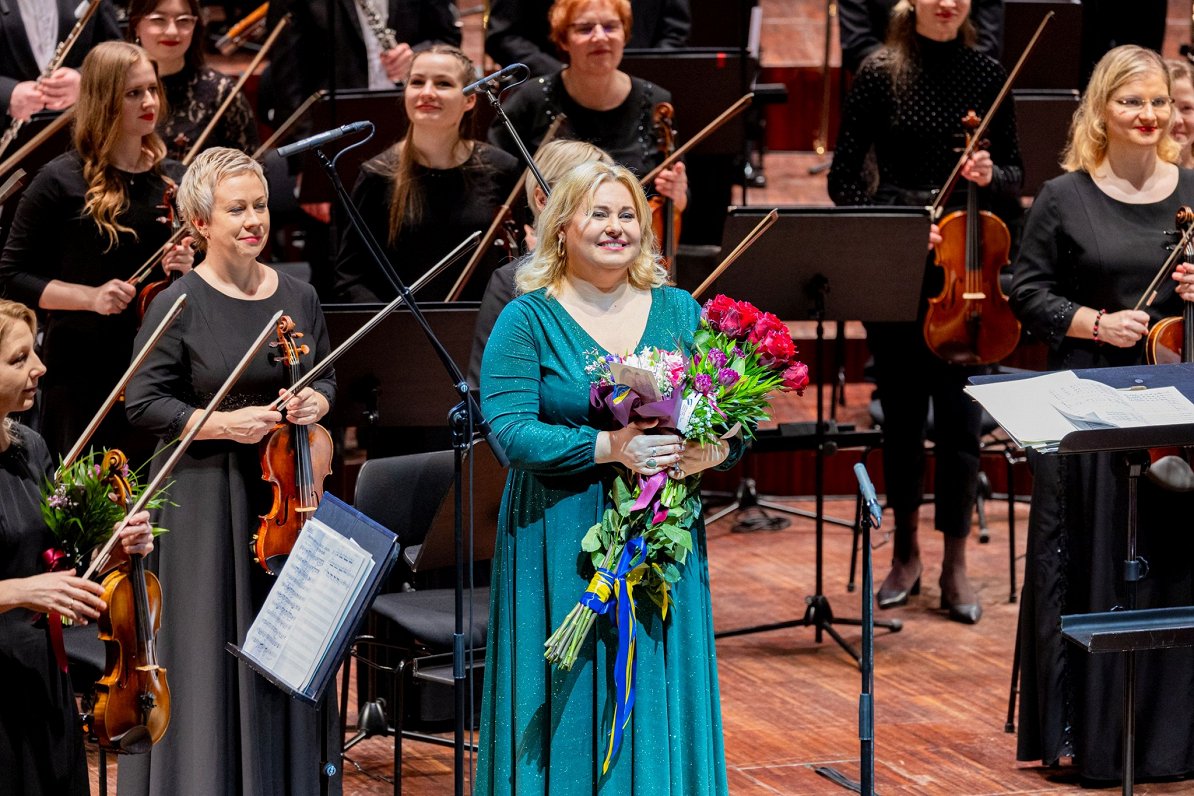 Star Festival concludes with concert of Ukrainian opera diva Lyudmila Monastirska in Liepaja / Article