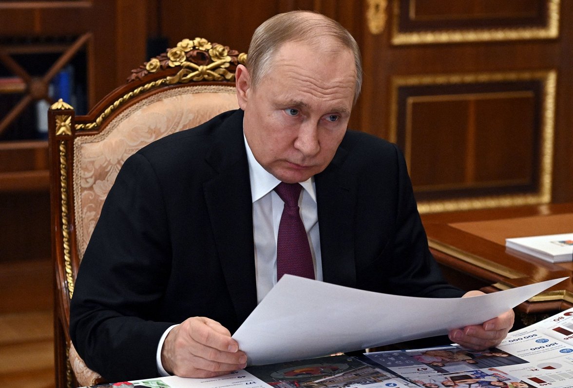Президент РФ Владимир Путин. Март 2022 года